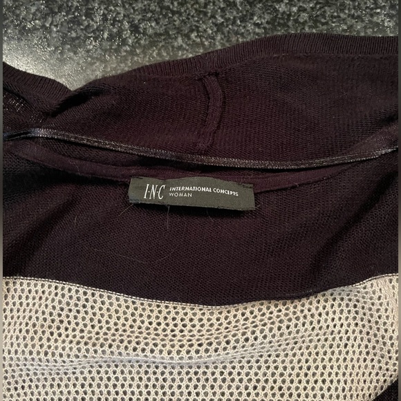 INC: Lightweight Open Front Sweater - Picture 5 of 7